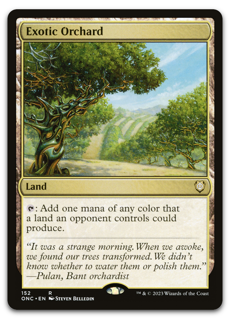 Exotic Orchard (Commander: Phyrexia: All Will Be One)