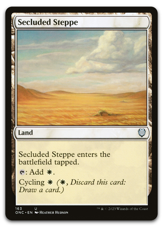 Secluded Steppe (Commander: Phyrexia: All Will Be One)