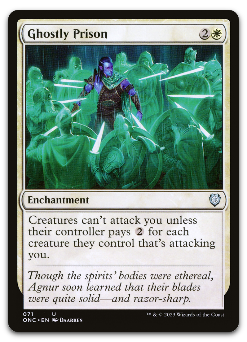 Ghostly Prison (Commander: Phyrexia: All Will Be One)