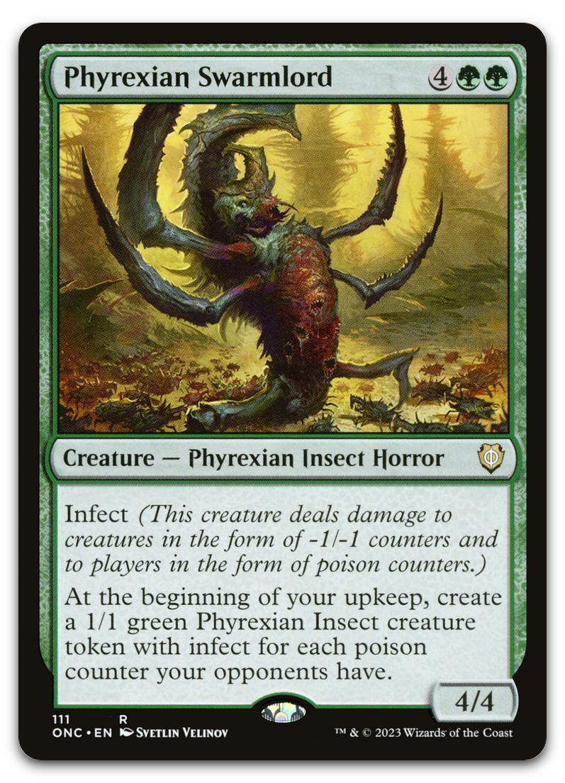 Phyrexian Swarmlord (Commander: Phyrexia: All Will Be One)