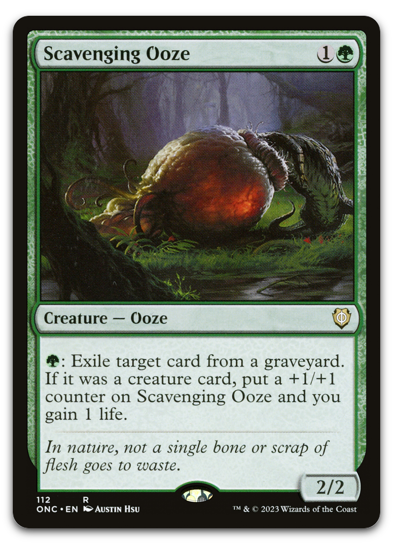Scavenging Ooze (Commander: Phyrexia: All Will Be One)