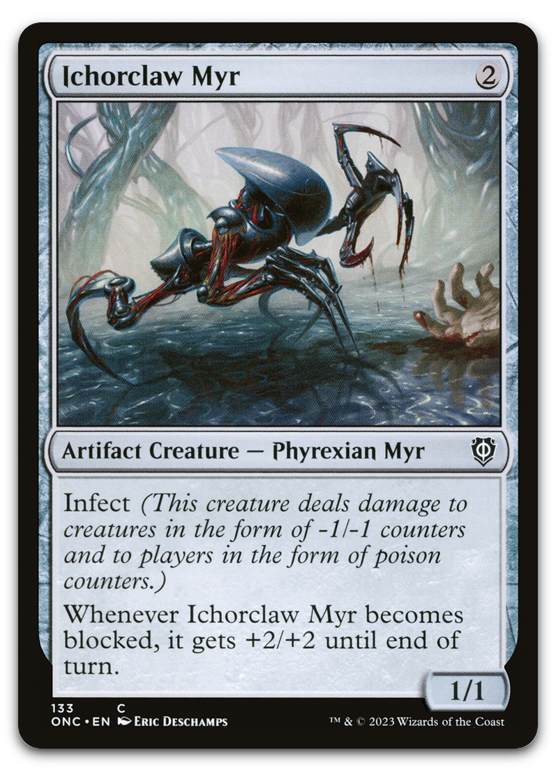 Ichorclaw Myr (Commander: Phyrexia: All Will Be One)