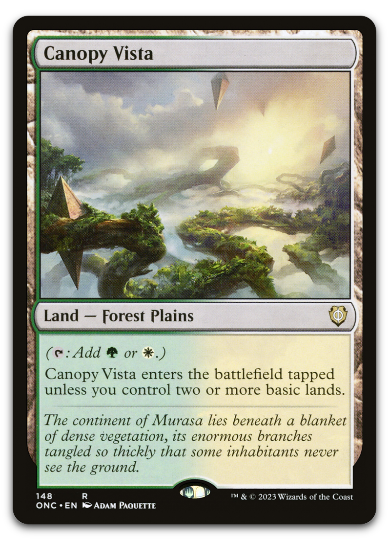 Canopy Vista (Commander: Phyrexia: All Will Be One)