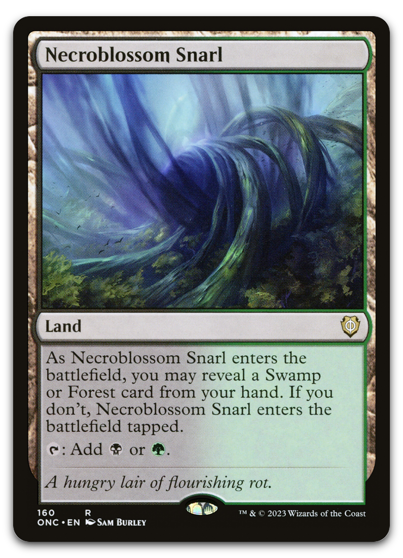 Necroblossom Snarl (Commander: Phyrexia: All Will Be One)