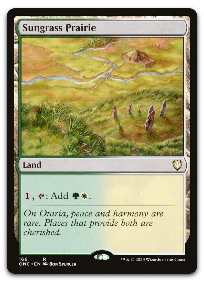 Sungrass Prairie (Commander: Phyrexia: All Will Be One)