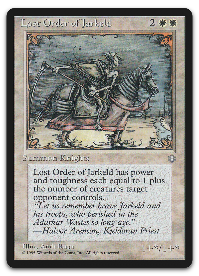 Lost Order of Jarkeld (Ice Age)