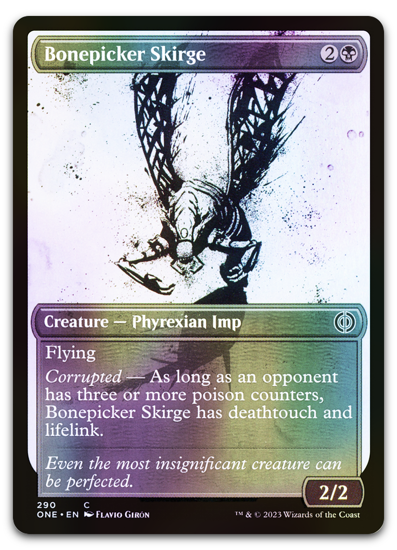 Bonepicker Skirge (Showcase) (Phyrexia: All Will Be One)