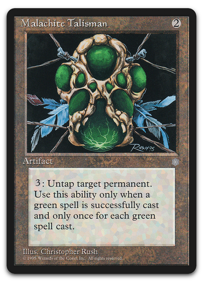 Malachite Talisman (Ice Age)