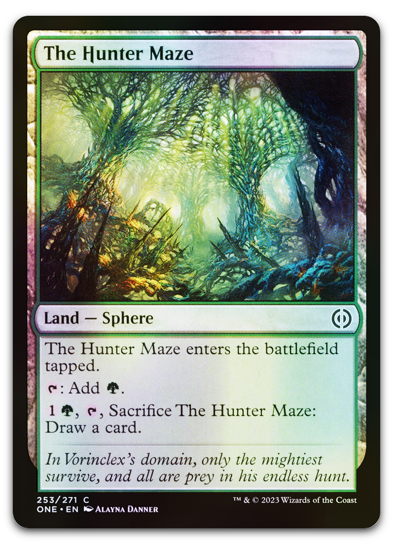 The Hunter Maze (Phyrexia: All Will Be One)