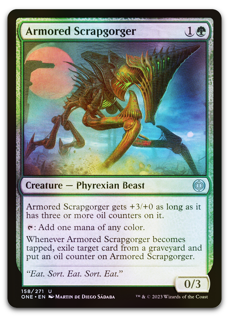 Armored Scrapgorger (Phyrexia: All Will Be One)