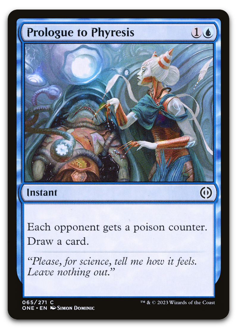 Prologue to Phyresis (Phyrexia: All Will Be One)