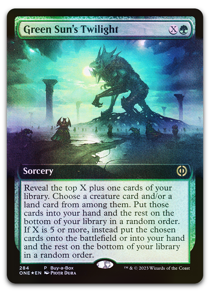 Green Sun's Twilight (Buy-A-Box Promos)