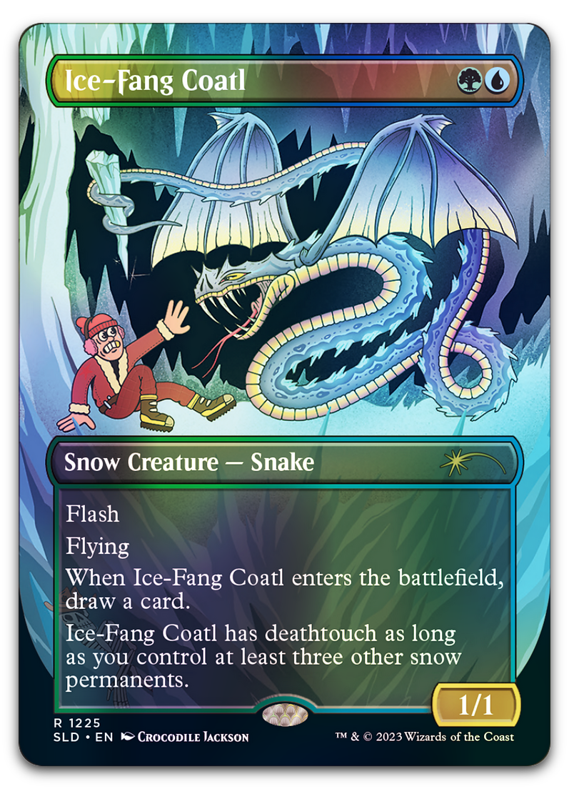 Ice-Fang Coatl (Secret Lair Drop Series)