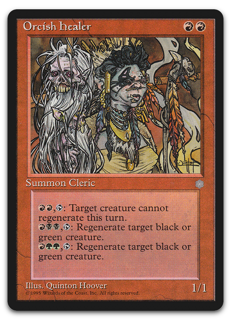 Orcish Healer (Ice Age)