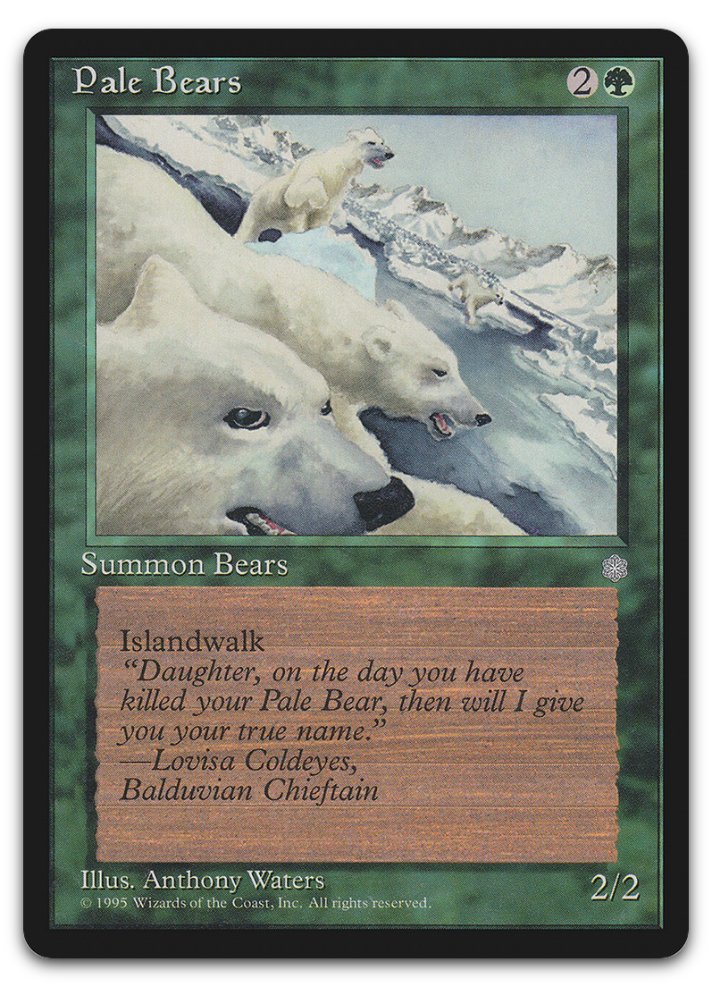 Pale Bears (Ice Age)