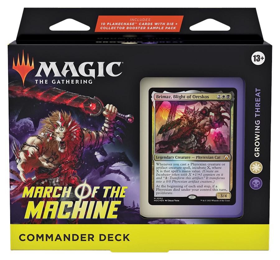 March of the Machine Commander Deck - Growing Threat - Commander: March of the Machine (MOC)