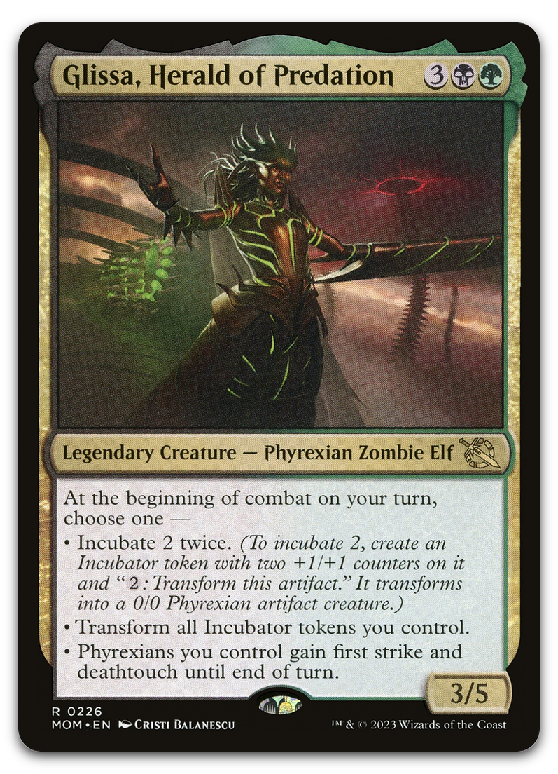 Glissa, Herald of Predation (March of the Machine)