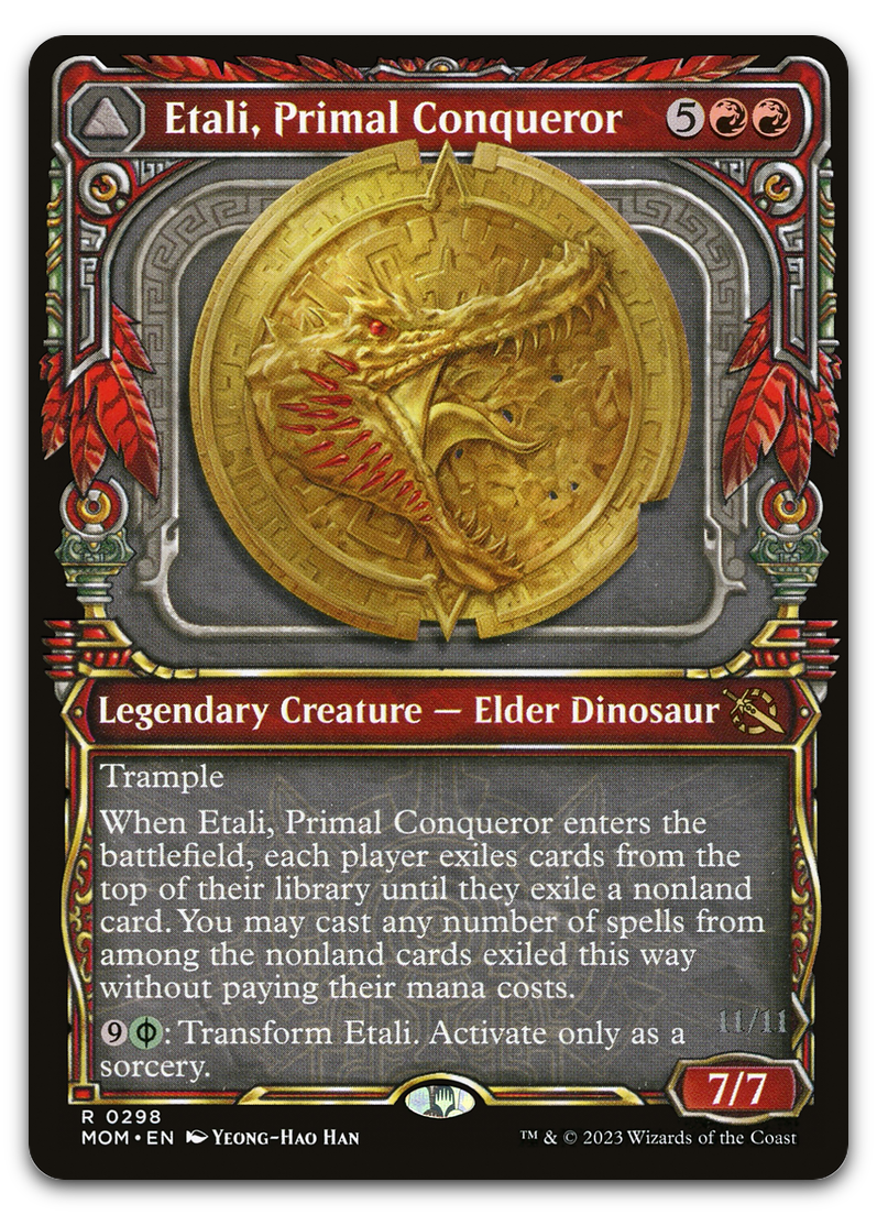 Etali, Primal Conqueror (Showcase) (March of the Machine)