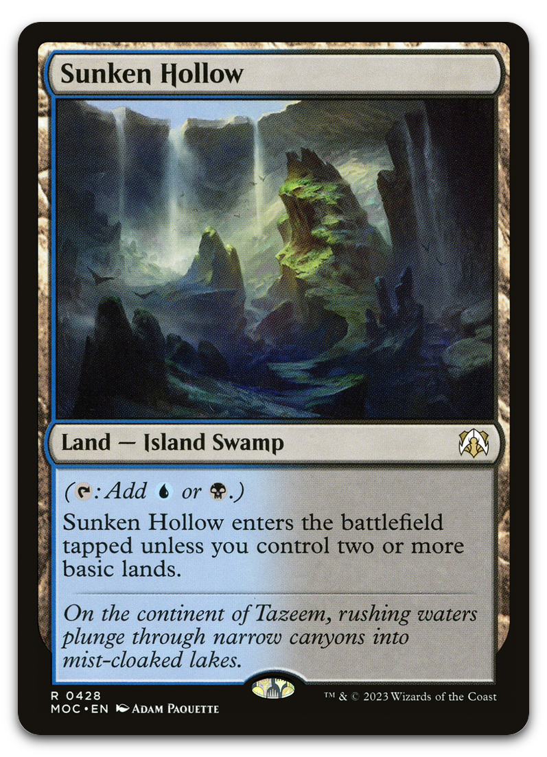 Sunken Hollow (Commander: March of the Machine)