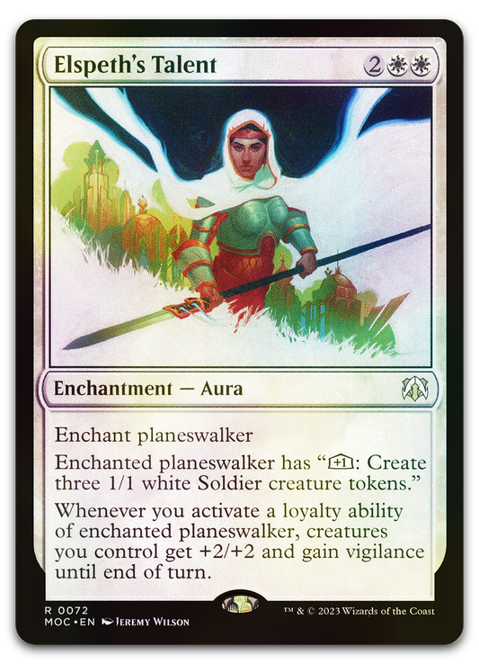 Elspeth's Talent (Commander: March of the Machine)