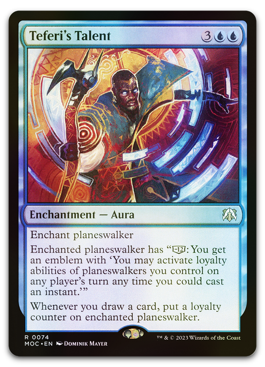 Teferi's Talent (Commander: March of the Machine)