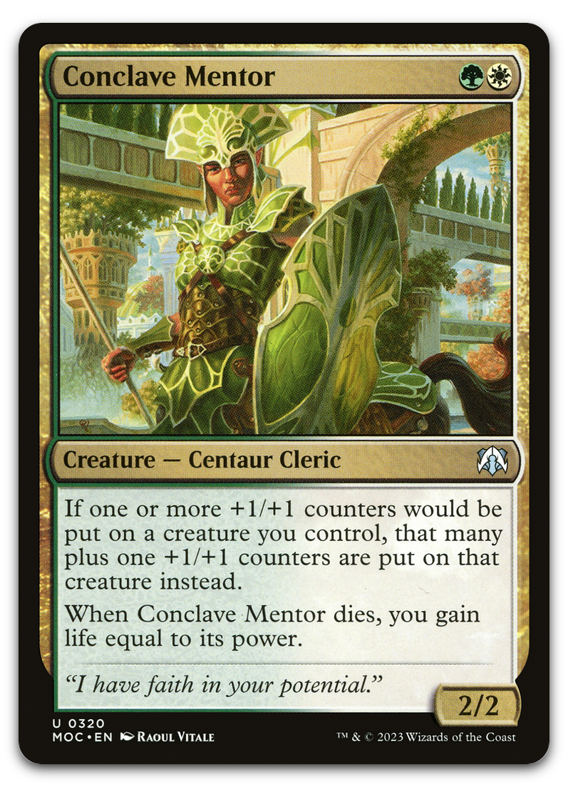 Conclave Mentor (Commander: March of the Machine)