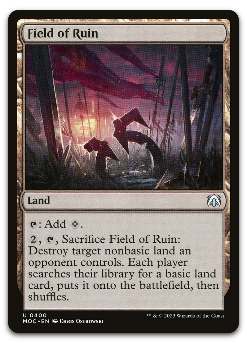 Field of Ruin (Commander: March of the Machine)
