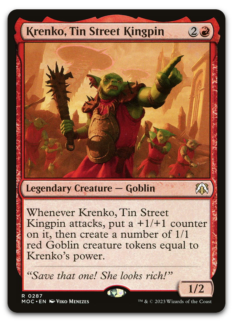 Krenko, Tin Street Kingpin (Commander: March of the Machine)