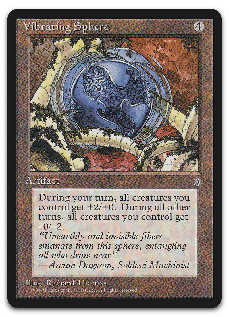 Vibrating Sphere (Ice Age)