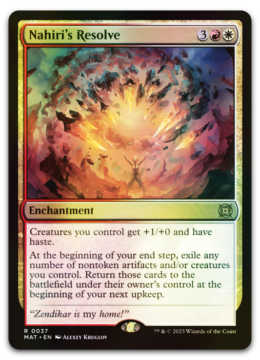 Nahiri's Resolve (March of the Machine: The Aftermath)