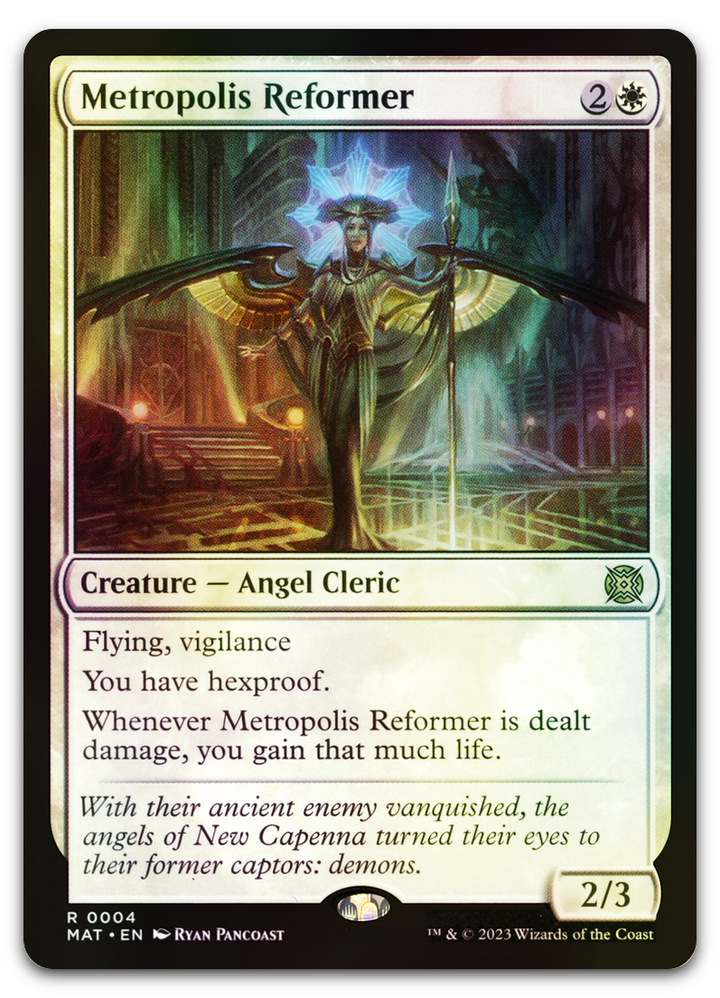 Metropolis Reformer (March of the Machine: The Aftermath)