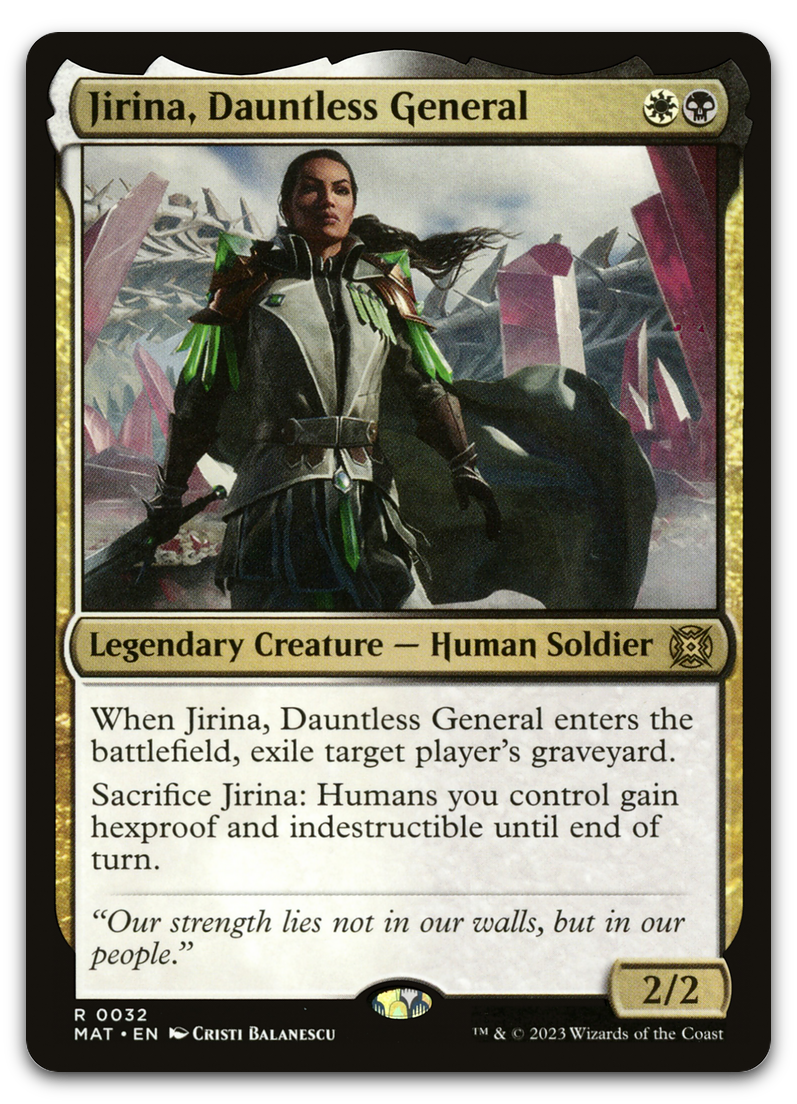 Jirina, Dauntless General (March of the Machine: The Aftermath)