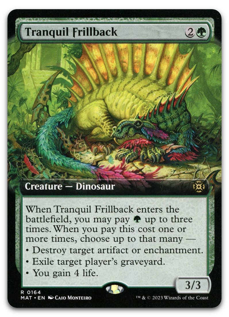 Tranquil Frillback (Extended Art) (March of the Machine: The Aftermath)