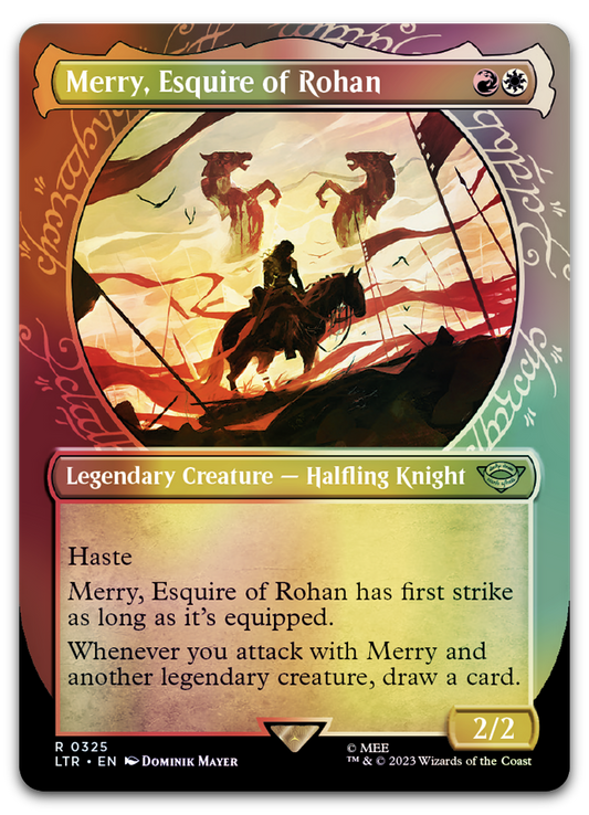 Merry, Esquire of Rohan (Showcase) (Universes Beyond: The Lord of the Rings: Tales of Middle-earth)