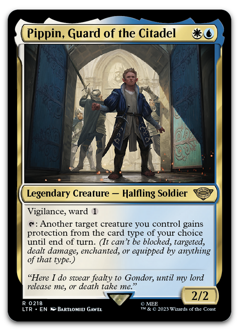 Pippin, Guard of the Citadel (Universes Beyond: The Lord of the Rings: Tales of Middle-earth)