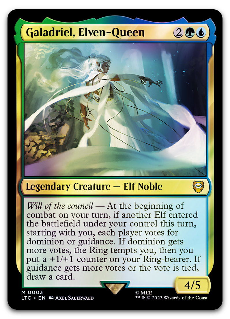 Galadriel, Elven-Queen (Commander: The Lord of the Rings: Tales of Middle-earth)