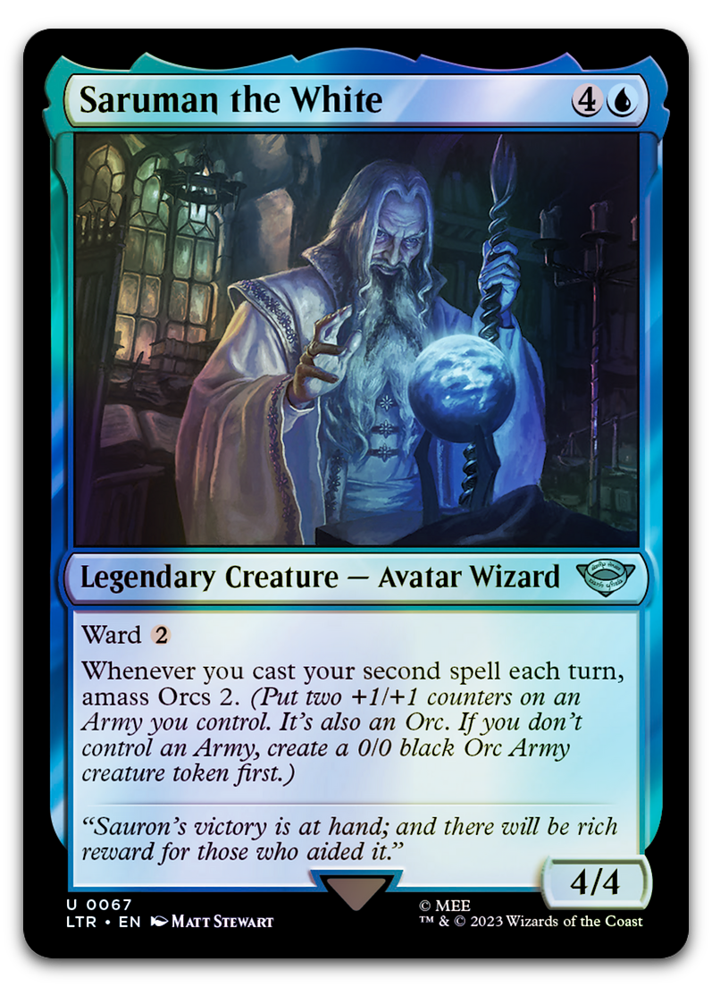 Saruman the White (Universes Beyond: The Lord of the Rings: Tales of Middle-earth)