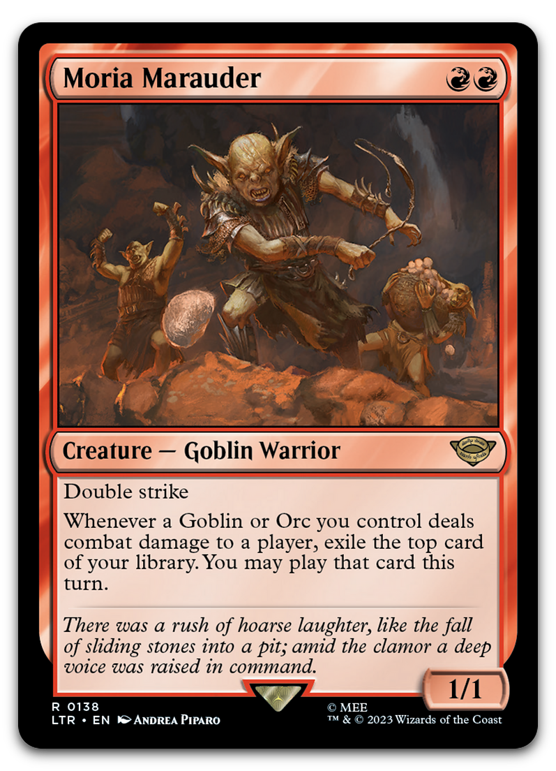 Moria Marauder (Universes Beyond: The Lord of the Rings: Tales of Middle-earth)