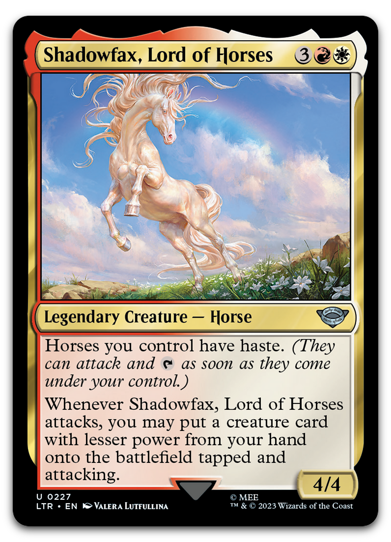 Shadowfax, Lord of Horses (Universes Beyond: The Lord of the Rings: Tales of Middle-earth)