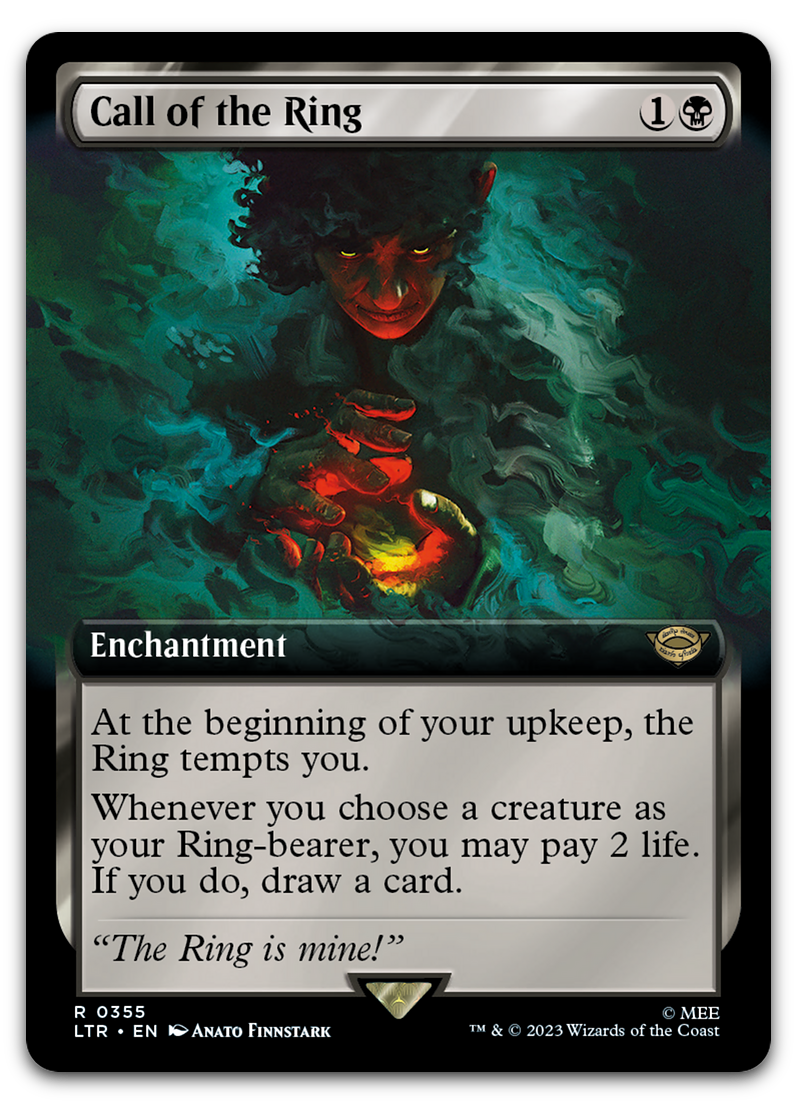 Call of the Ring (Extended Art) (Universes Beyond: The Lord of the Rings: Tales of Middle-earth)