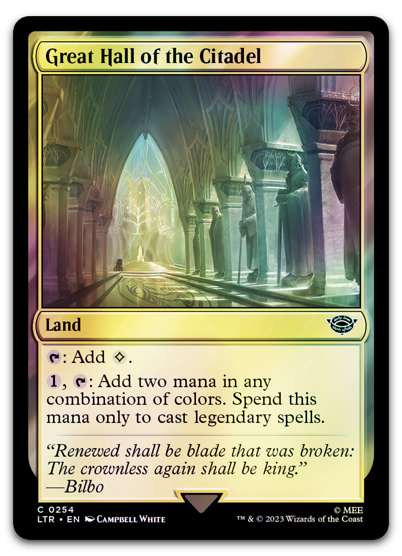 Great Hall of the Citadel (Universes Beyond: The Lord of the Rings: Tales of Middle-earth)