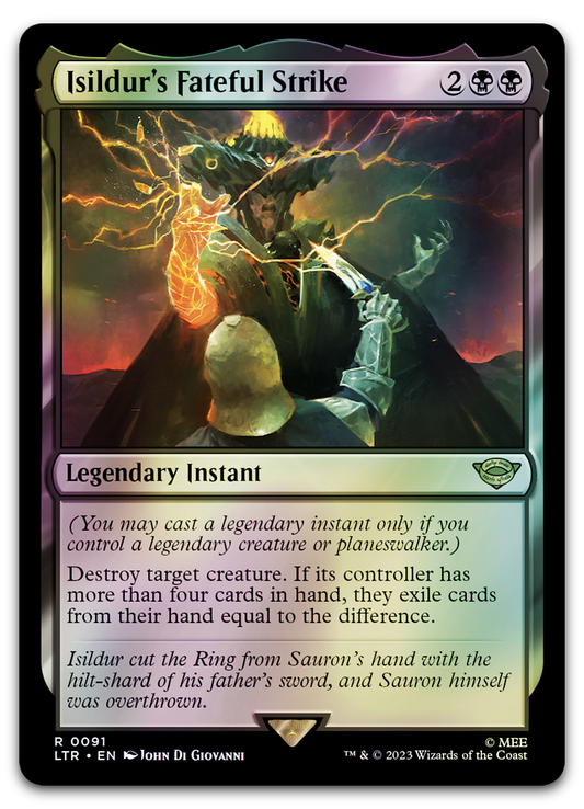 Isildur's Fateful Strike (Universes Beyond: The Lord of the Rings: Tales of Middle-earth)