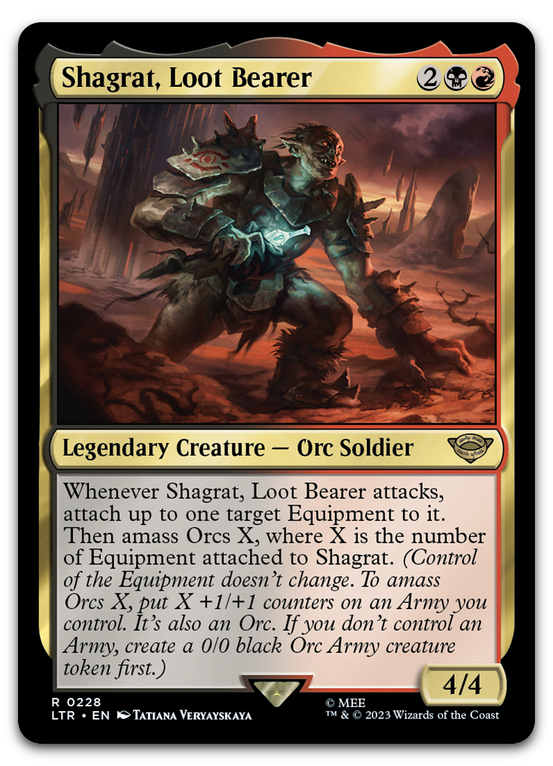 Shagrat, Loot Bearer (Universes Beyond: The Lord of the Rings: Tales of Middle-earth)