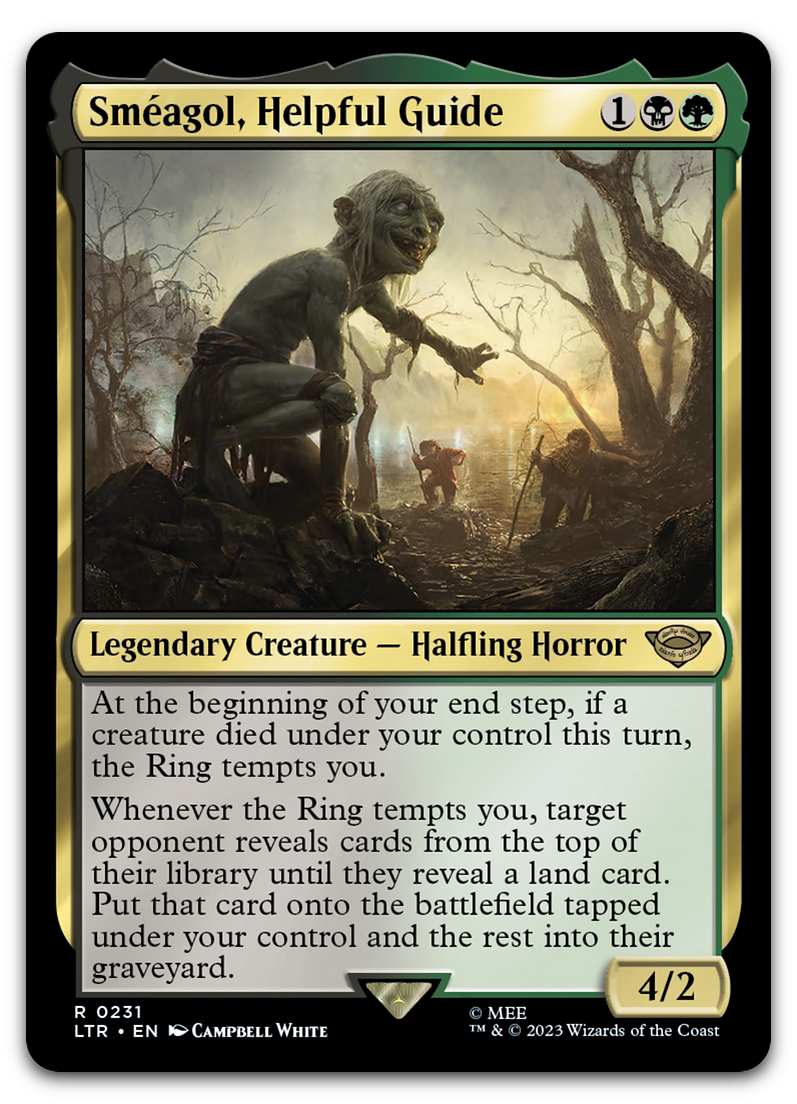 Smeagol, Helpful Guide (Universes Beyond: The Lord of the Rings: Tales of Middle-earth)