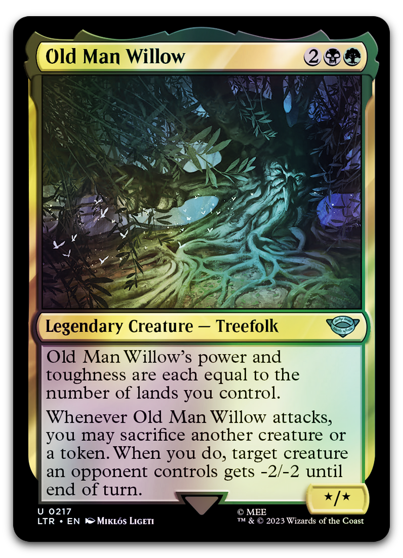 Old Man Willow (Universes Beyond: The Lord of the Rings: Tales of Middle-earth)