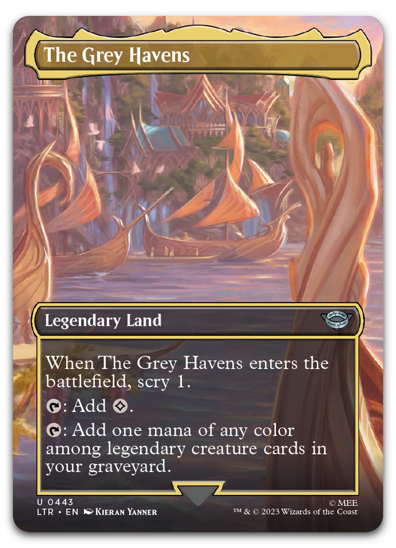 The Grey Havens (Borderless) (Universes Beyond: The Lord of the Rings: Tales of Middle-earth)