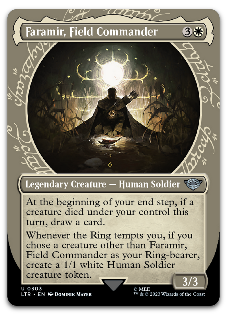 Faramir, Field Commander (Showcase) (Universes Beyond: The Lord of the Rings: Tales of Middle-earth)