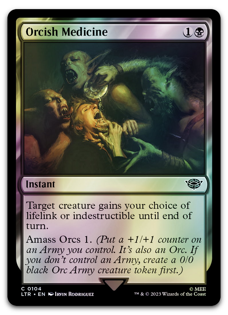 Orcish Medicine (Universes Beyond: The Lord of the Rings: Tales of Middle-earth)