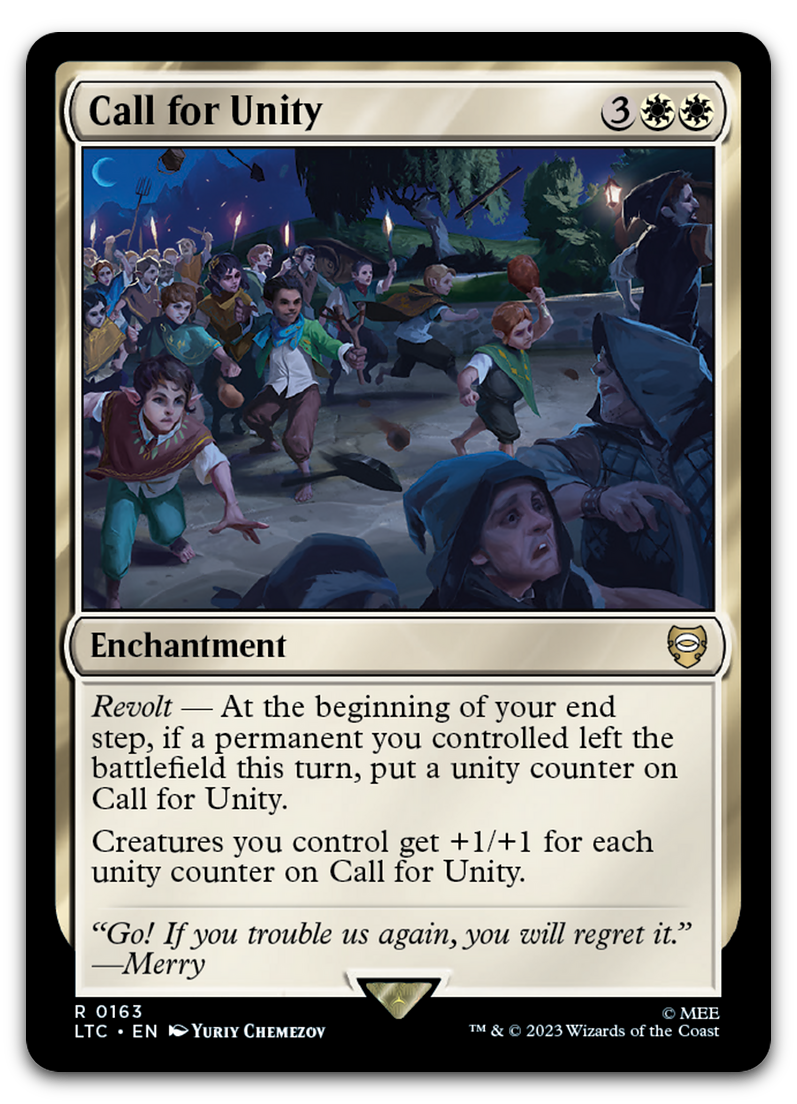Call for Unity (Commander: The Lord of the Rings: Tales of Middle-earth)