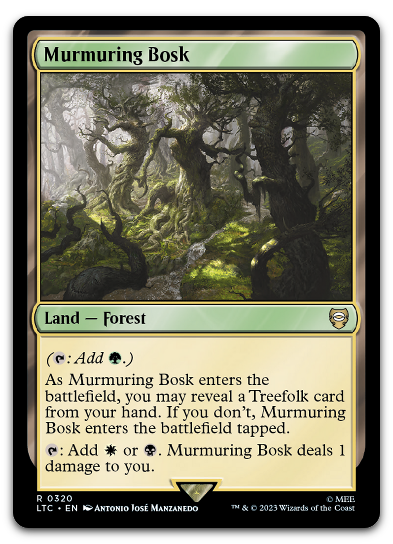 Murmuring Bosk (Commander: The Lord of the Rings: Tales of Middle-earth)